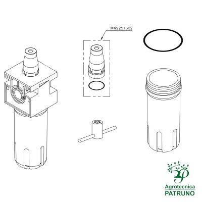 Cupola visiva lubrificatore Lisam MW9251302