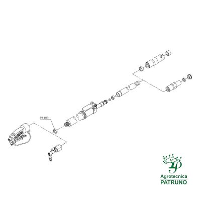 Guarnizione per asta Lisam P1189