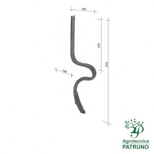 Molla rompitraccia 32x10 Bianchi