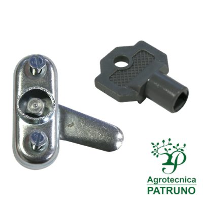 Serratura e chiave per contatore gas