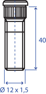 Schema colonnetta assale 12x1.5