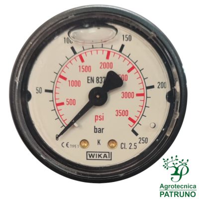 Manometro idropulitrice 0-250 bar 1816007500