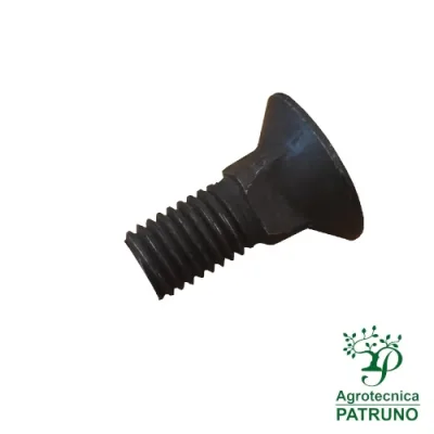 Bullone aratro testa tonda quadro sottotesta 16x40