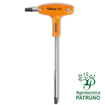 Chiave maschio esagonale con impugnatura 96T 6 mm