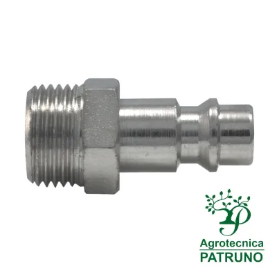 Innesto rapido Europeo filetto maschio ⅜