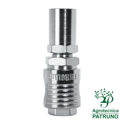 Presa rapida universale leggera con portagomma 6x14