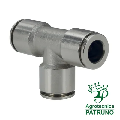 Raccordo T intermedio automatico 8 mm