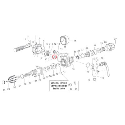 Spaccato valvola 3009007900
