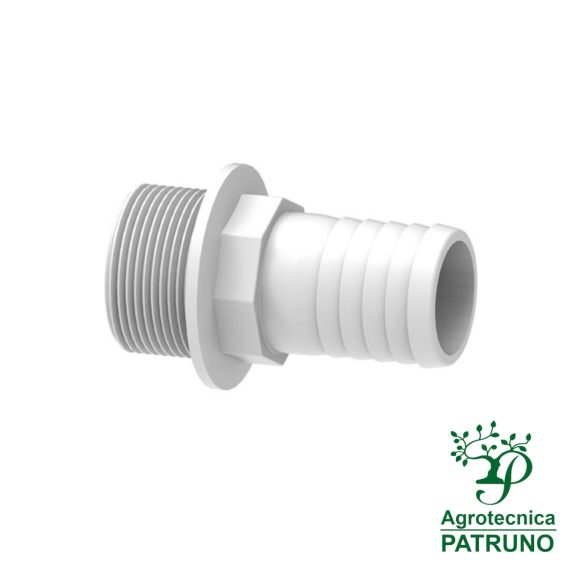 Raccordo portagomma nylon 45x1.½