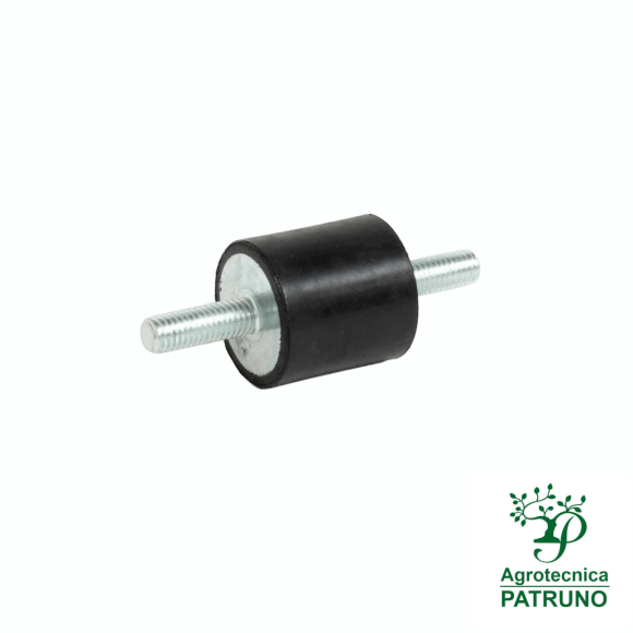 Antivibrante cilindrico 30x30 mm M8x20 Maschio-Maschio