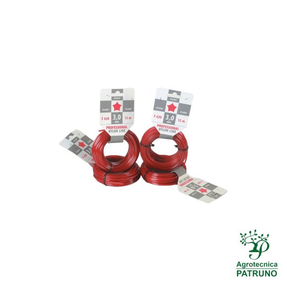 Filo decespugliatore stellare mm 3,3x15 metri
