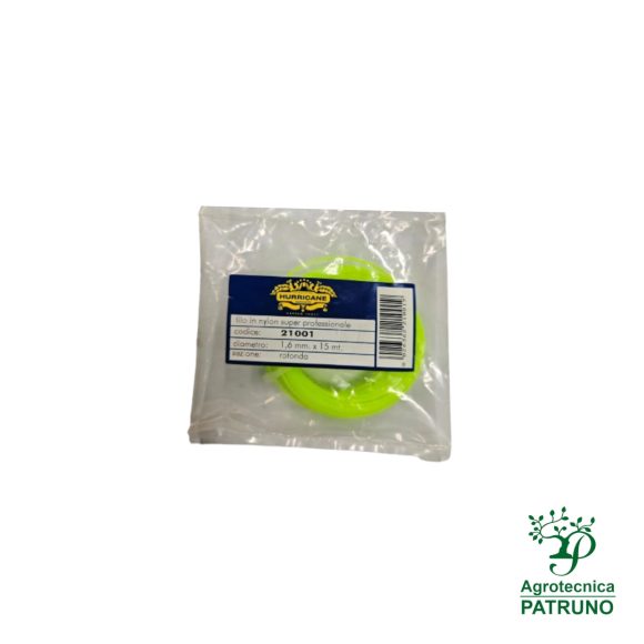 Filo decespugliatore tondo mm 1,6x15 metri Hurricane