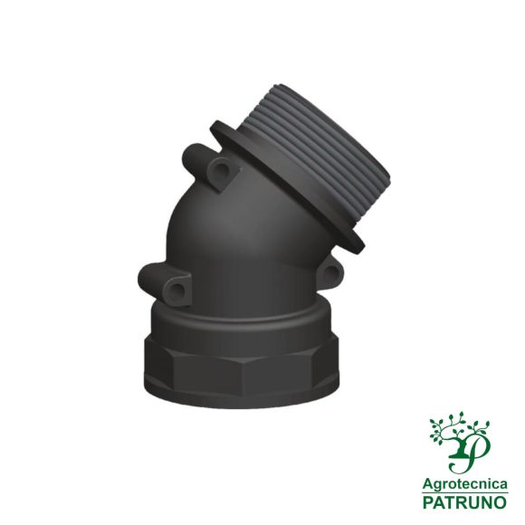 Gomito 45° Arag 2” femmina maschio 127077