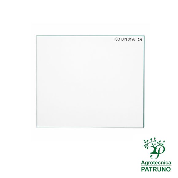 Vetro trasparente per schermo saldatura 75 x 98 mm